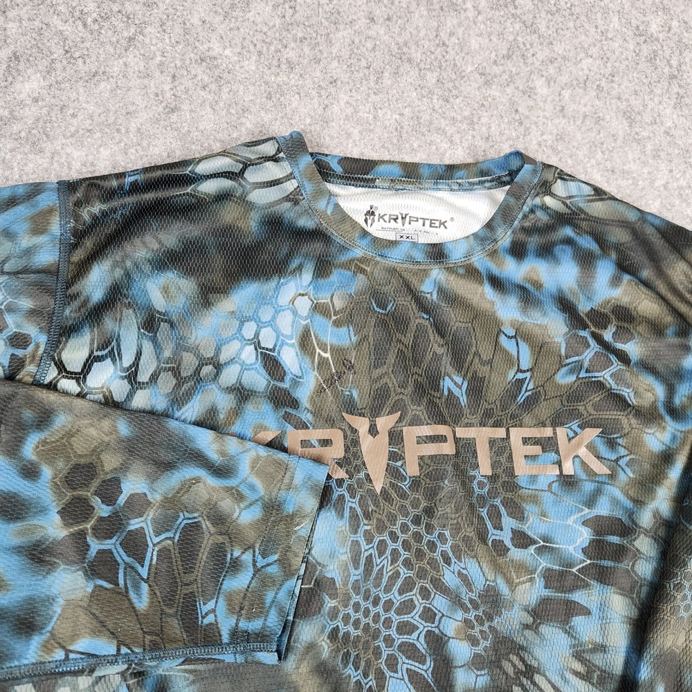 Kryptek Hyperion Shirt Mens 2XL Neptune Camo Long Sleeve Tactical Hunting